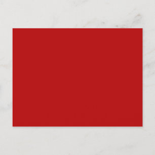 Postal SOLO COLOR - rojo