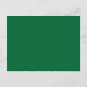 Postal SOLO COLOR - verde oscuro