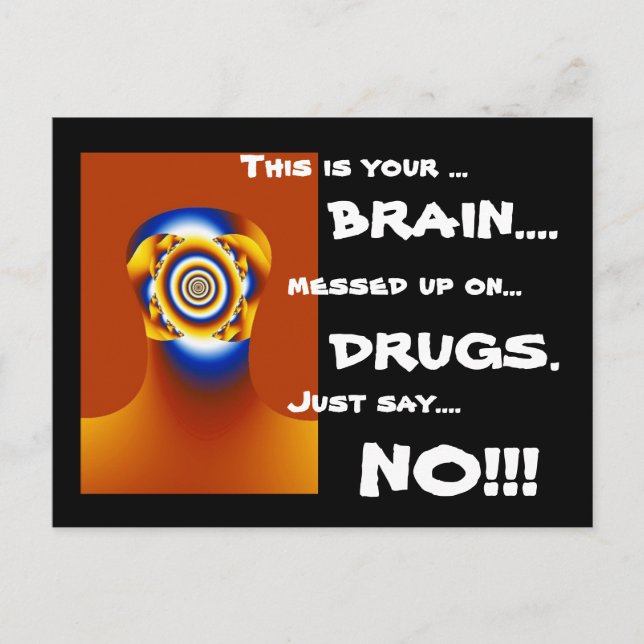 POSTAL "¡¡¡SÓLO DIGAN QUE NO!!!" (Anverso)