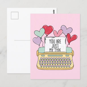 Postal Solo Eres Mi Día de San Valentín Tipo Cuto