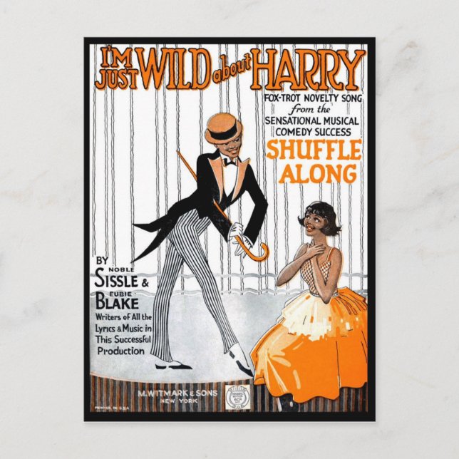 Postal Solo estoy deseoso de Harry (Anverso)