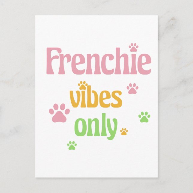 Postal Solo frenchie vibes (Anverso)