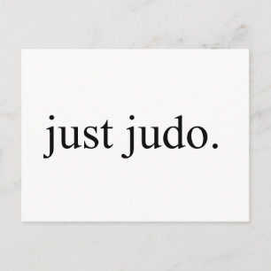 Postal Solo Judo