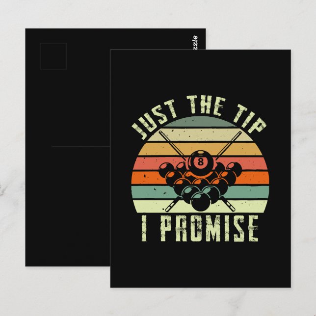 Postal Solo la punta que prometo billones (Anverso / Reverso)