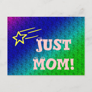 Postal Solo Mamá Superestrella