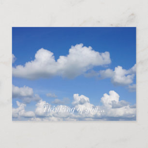 Postal Sólo nubes