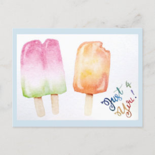 Postal Solo para ti - Popsicle