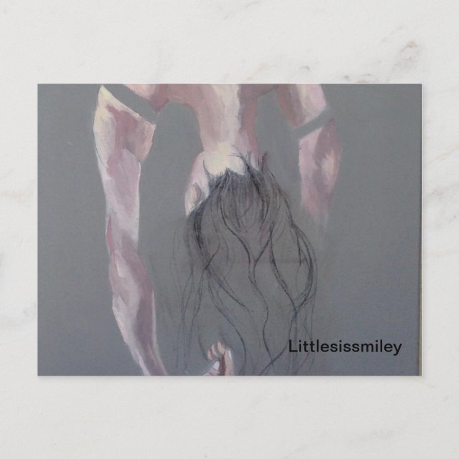 Postal Solo por pasar la vuelta (Anverso)