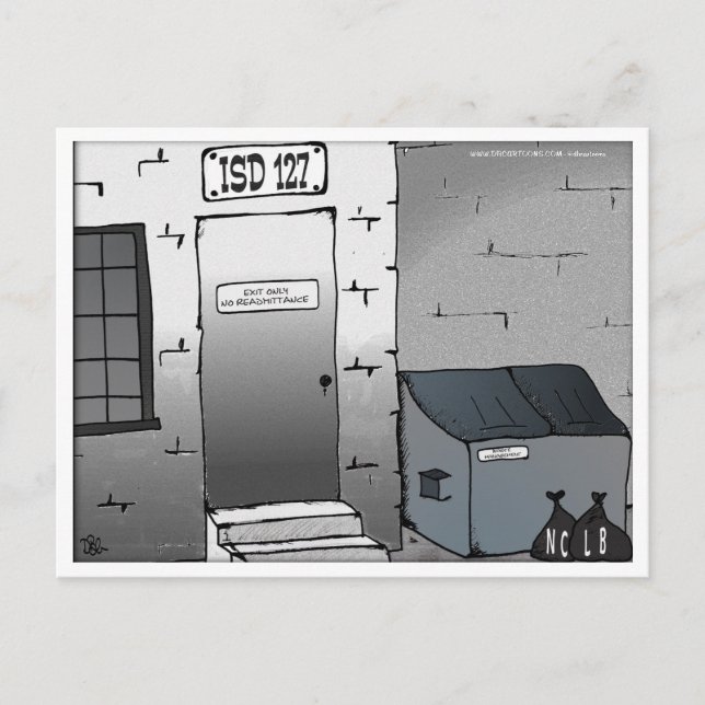 Postal Sólo salida de no admisión (Anverso)