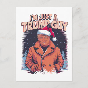 Postal solo soy un tipo de Trump, Chill Guy Meme Trump