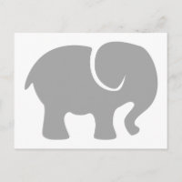 Sólo un elefante gris