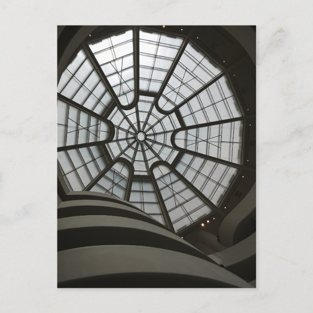 Postal Solomon R. Museo Guggenheim (Anverso)