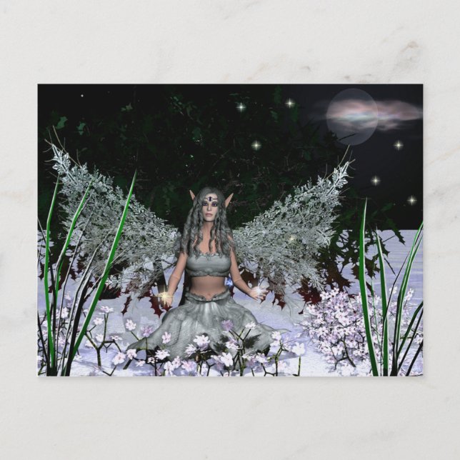 Postal Solsticio de invierno (Anverso)