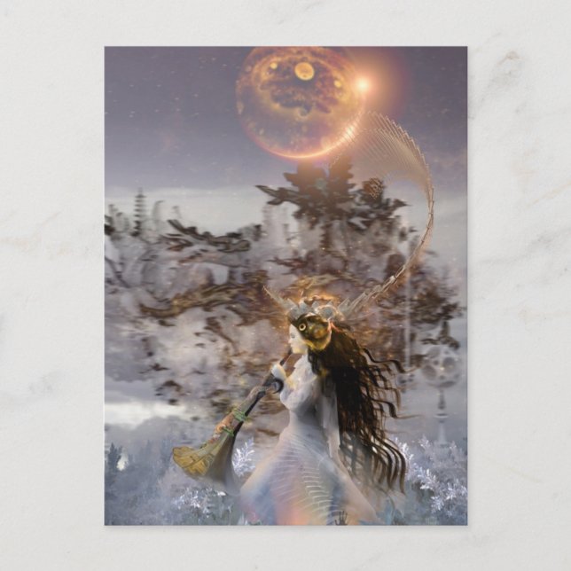 Postal solsticio de invierno (Anverso)