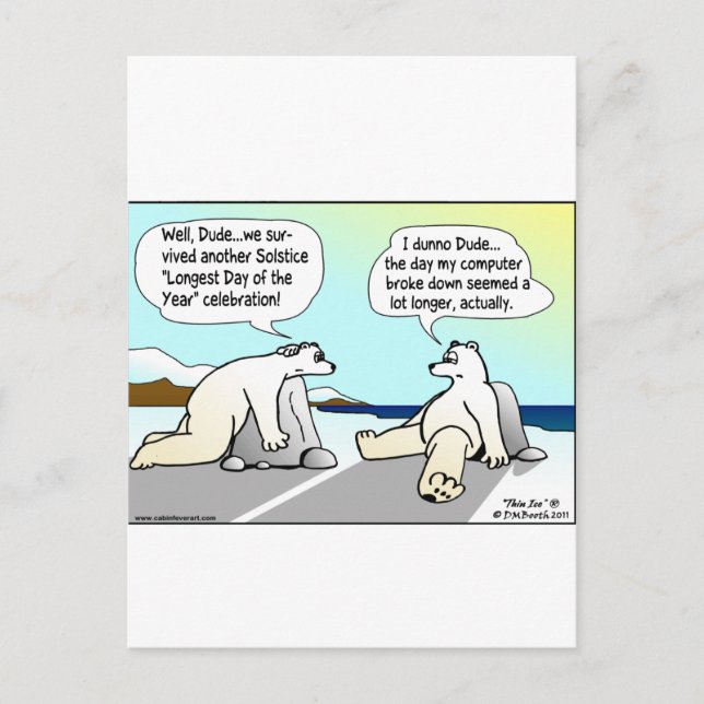 Postal Solsticio de verano (Anverso)