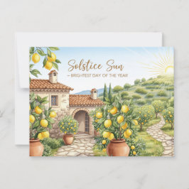 Postal Solsticio de verano