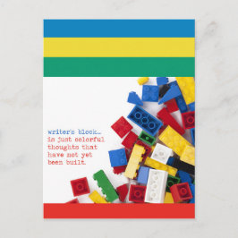 Postal Solución de bloqueo de escritor creativo