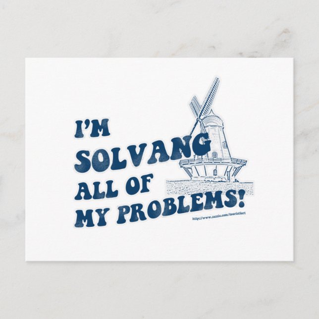 Postal ¡Solvang! (Anverso)