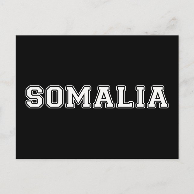 Postal Somalia (Anverso)