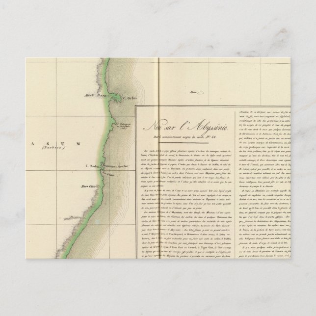 Postal Somalia África 34 (Anverso)