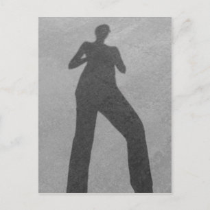 Postal Sombra concreta de Leslie Peppers