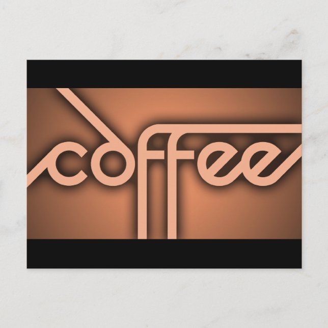 Postal sombra DE CAFÉ (Anverso)
