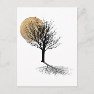 Postal Sombra lunar