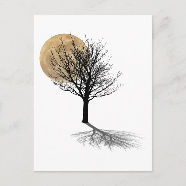 Postal Sombra lunar (Anverso)