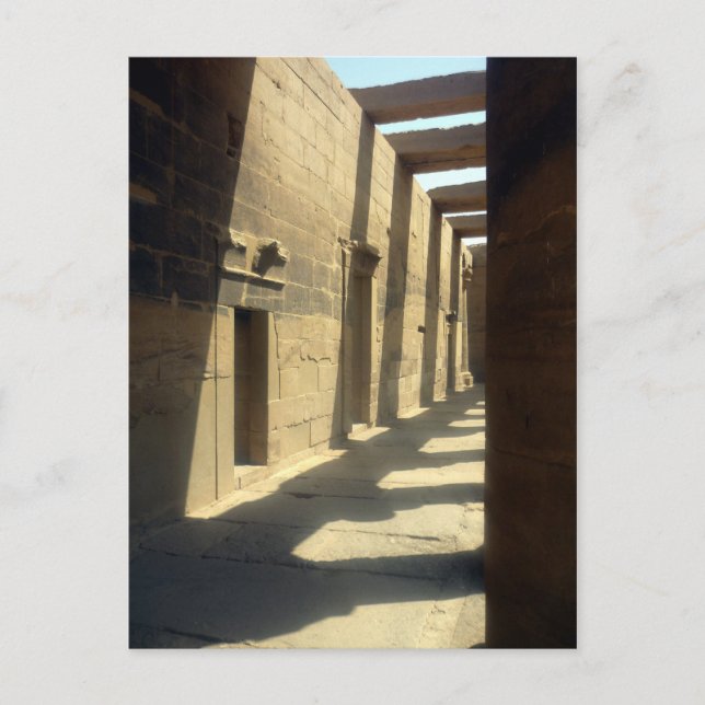 Postal sombras de filae (Anverso)