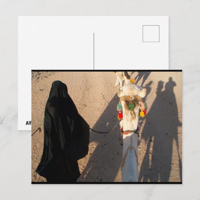 Postal Sombras del Desierto (Anverso / Reverso)