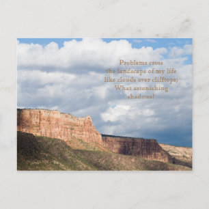 Postal Sombras en la nube