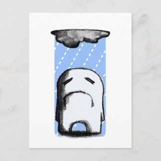 Postal Sombrío con posibilidad de lluvia