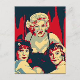 Postal Some like it hot Pop Art