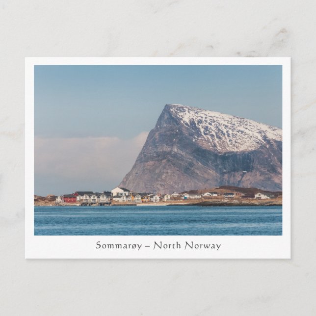 Postal Sommaroy Noruega (Anverso)