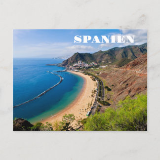 Postal Sommer-Sonne-Strand-Spanien