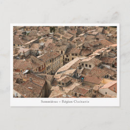 Postal Sommieres Francia