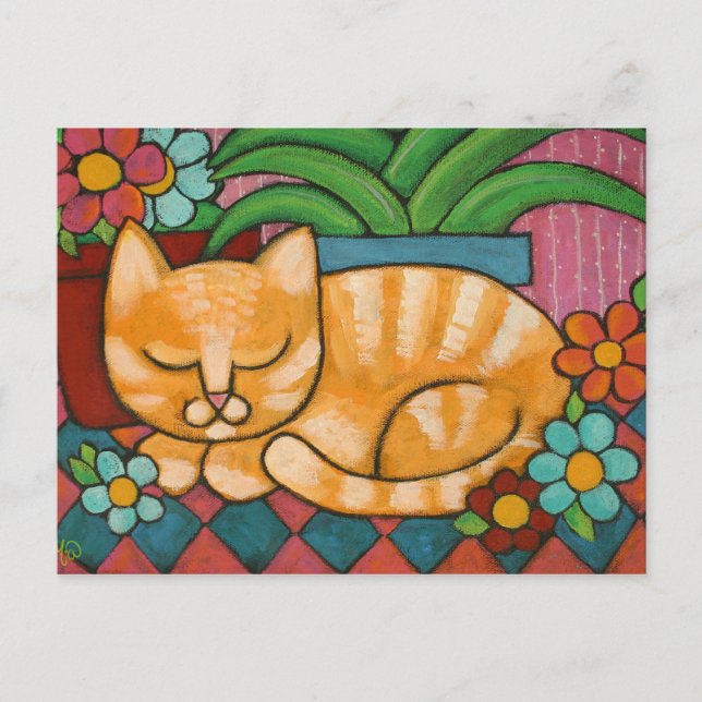 Postal somnolencia_marmalade (Anverso)