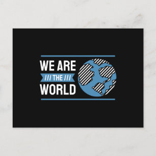 Postal Somos el mundo