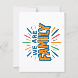 Postal Somos familia 1