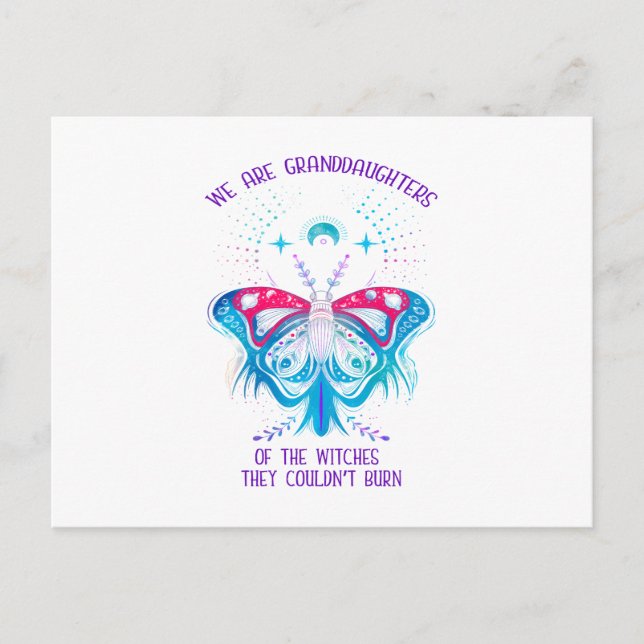 Postal Somos Las Nietas De Las Testigos (Anverso)