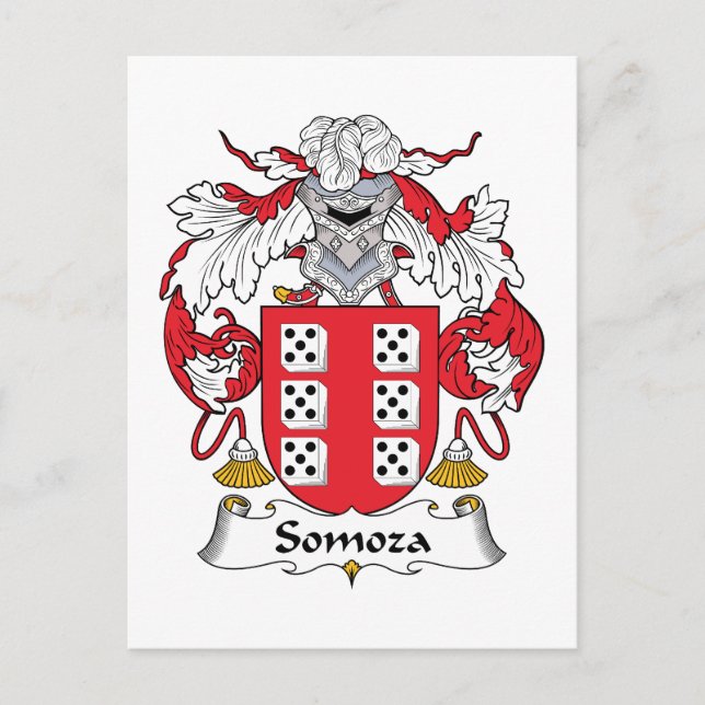 Postal Somoza Crest (Anverso)