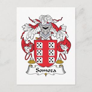 Postal Somoza Family Crest