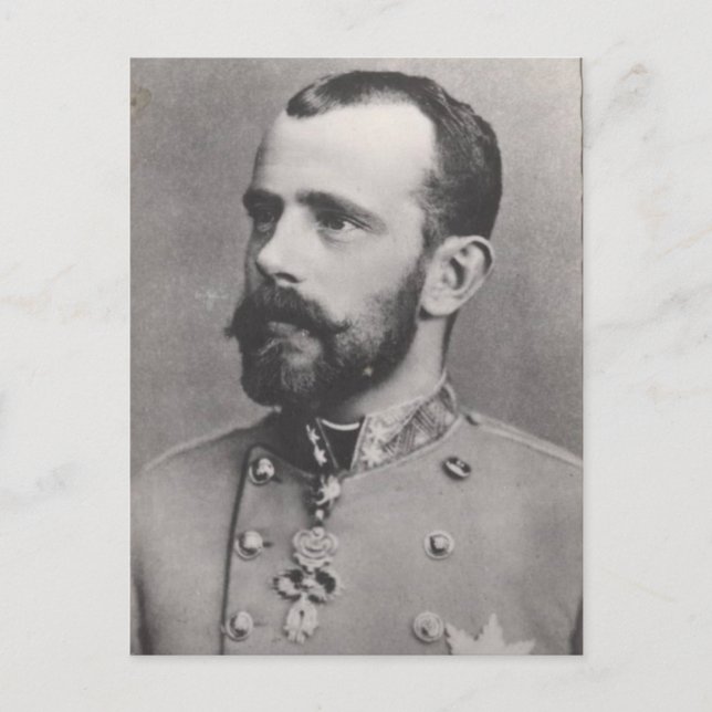 Postal SON Empress Elisabeth - Sissi - RUDOLF #025H (Anverso)