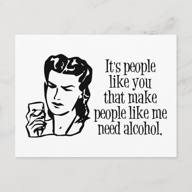 Postal Son personas como tú... (Anverso)