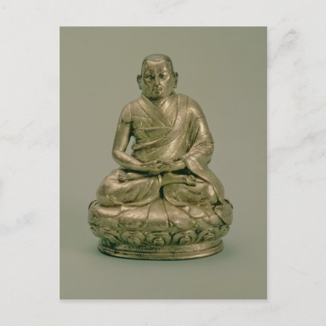 Postal Sonam Gyatso, tercer Dalai Lama (Anverso)