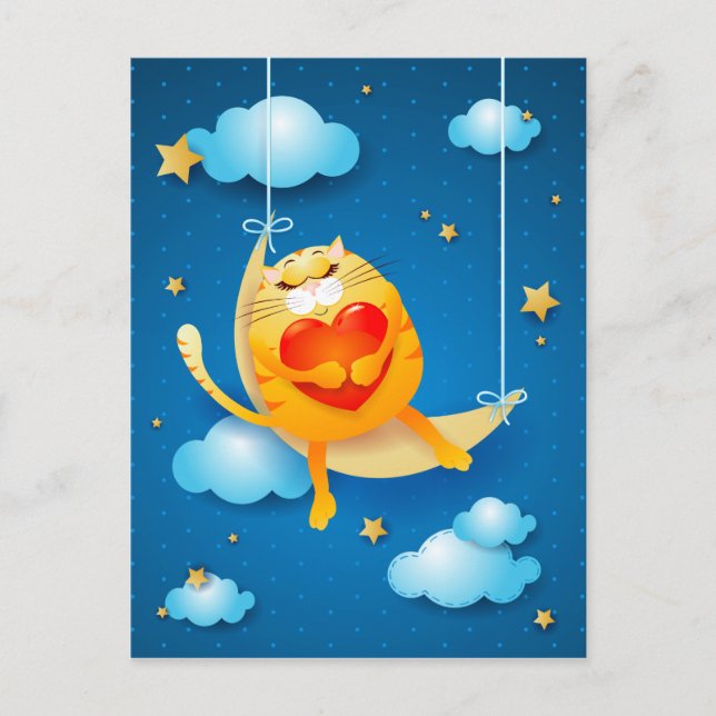 Postal Soñando (Anverso)