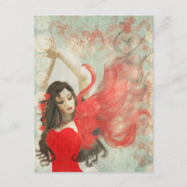 Postal Soñando con España