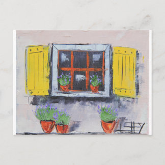 Postal Soñando con la Provenza