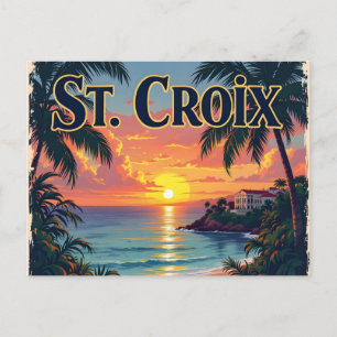 Postal Soñando con St Croix