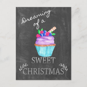 Postal ¡Soñando con un dulce Navidad!